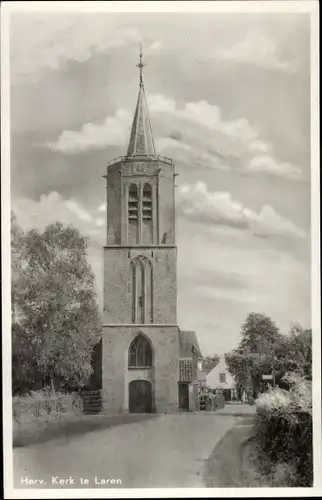 Ak Laren Nordholland Niederlande, Herv. Kerk