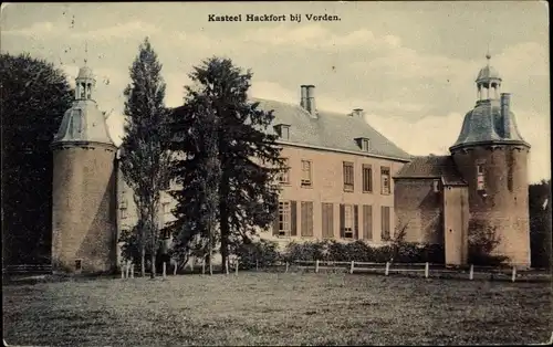 Ak Vorden Gelderland, Kasteel Hackfort