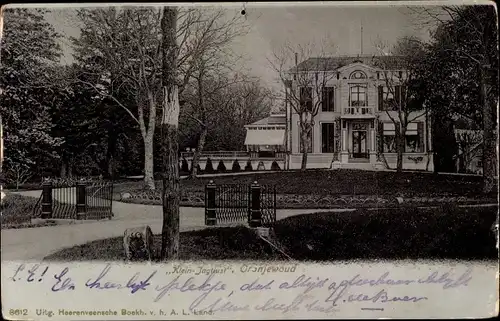 Ak Oranjewoud Friesland Niederlande, Klein-Jagtlust