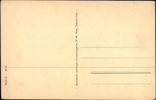 Ak Luxemburg Luxembourg, vue prise de la route d'Eich 1835