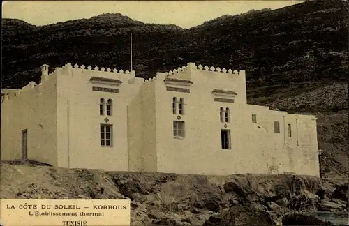 Ak Korbous Tunesien, L'Etablissement thermal