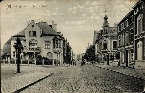 Ak Ronse Renaix Ostflandern, Rue du Midi