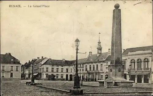 Ak Ronse Renaix Ostflandern, La Grand'Place