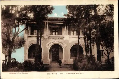 Ak Sidi Abdallah Alger Algerien, Intendance Maritime