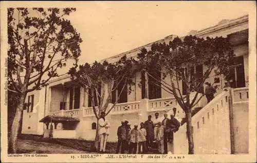 Ak Sidi Abdallah Alger Algerien, L'Hopital, Entree des Salles 4 et 6, Treppe