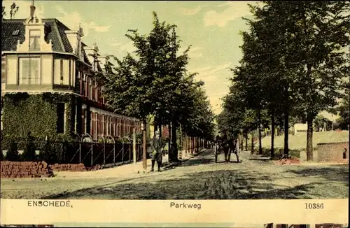Ak Enschede Overijssel Niederlande, Parkweg