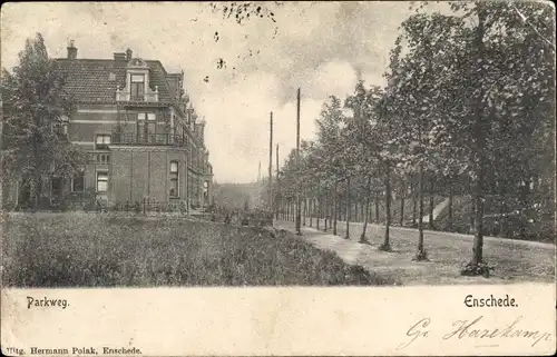 Ak Enschede Overijssel Niederlande, Parkweg