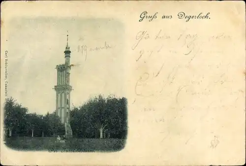 Ak Degerloch Stuttgart in Württemberg, Der Aussichtsturm