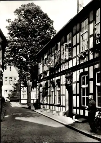 Ak Tecklenburg am Teutoburger Wald Westfalen, Hotel Drei Kronen