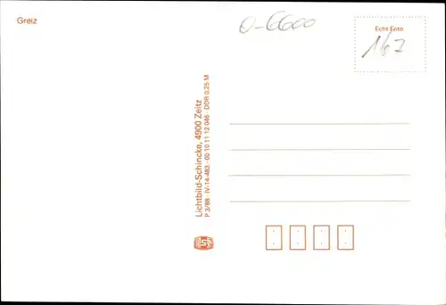 Ak Greiz im Vogtland, Panorama