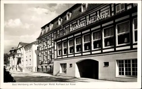 Ak Horn Bad Meinberg im Kreis Lippe,  Kurhaus zur Rose