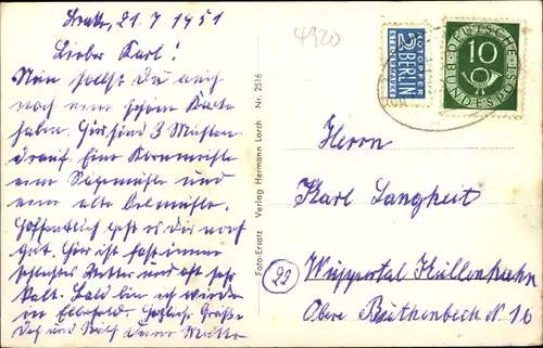 Ak Lemgo in Lippe, Schloss Brake, Mühle