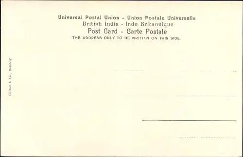 Ak Pune Poona Indien, The Bund Bridge