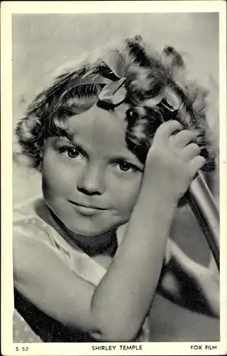 Ak Schauspielerin Shirley Temple, Portrait, Fox Film, S 52