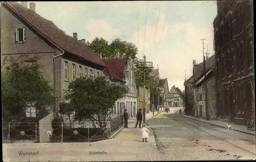 Ak Wunstorf in Niedersachsen, Südstraße