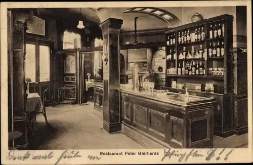 Ak Deutz Köln am Rhein, Restaurant Peter Gierhards, Graf Gessler Straße 1