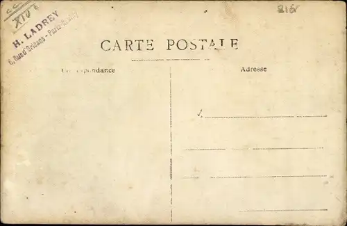 Ak Paris XIV Observatoire, rue d'Orléans, Haus