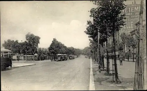 Ak Paris XV Vaugirard, Boulevard Victor