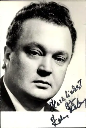 Foto Musiker Zoltán Kelemen, Portrait, Autogramm