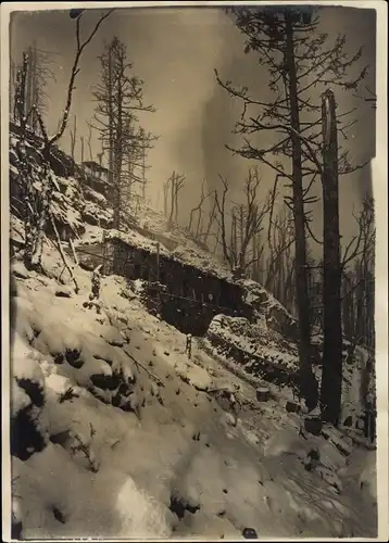 Foto Hartmannswiller Hartmannsweiler Elsass Haut Rhin, Hartmannswillerkopf, Hartmannsweilerkopf
