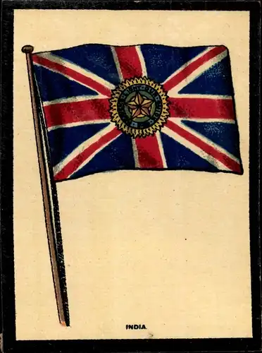 Foto Indien, Landesflagge