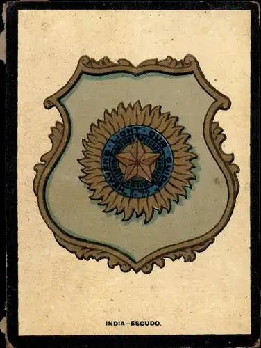 Foto Indien, Escudo, Wappen
