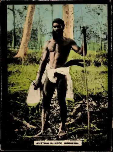 Foto Australien, Jefe Indigena