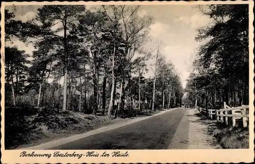 Ak Ter Heijde Südholland, Berkenweg Soesterberg-Huis