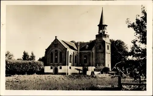 Ak Nunspeet Gelderland, Ned. Herv. Kerk