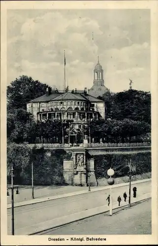 Ak Dresden, Königl. Belvedere