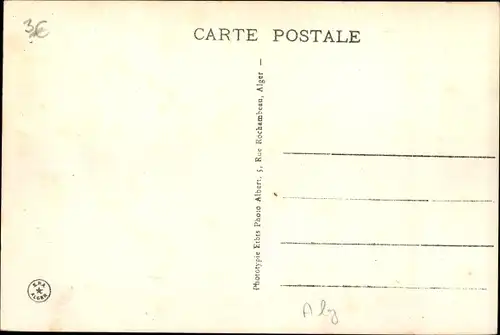 Ak Sidi Abdallah Alger Algerien, Dock dans le Grand Bassin