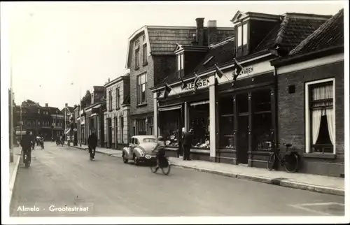 Ak Almelo Overijssel Niederlande, Groote Straat