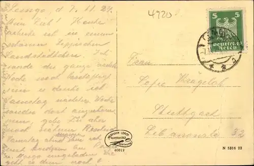 Ak Lemgo in Lippe, Rathaus, Außenansicht