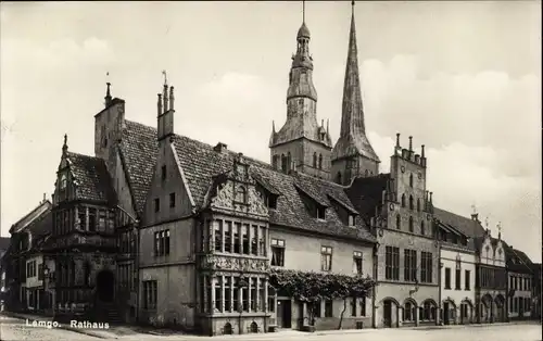 Ak Lemgo in Lippe, Rathaus, Außenansicht