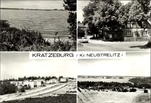 Kratzeburg in Mecklenburg, Käbelicksee, Campingplatz, Teilansicht