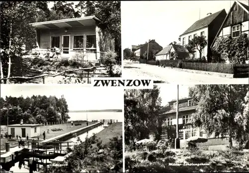 Ak Zwenzow Userin in Mecklenburg, Mütter-Erholungsheim, Teilansicht