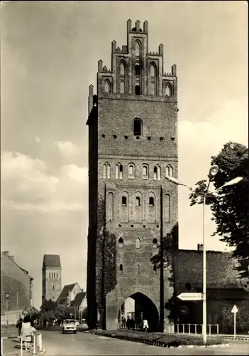 Ak Anklam in Mecklenburg Vorpommern, Steintor