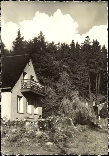 Ak Wüstendittersdorf Schleiz im Vogtland Thüringen, Pensionshaus Sonnenblick