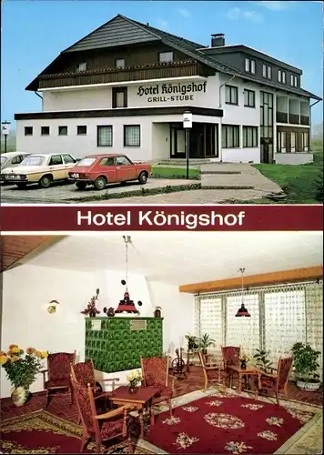 Ak Königslutter am Elm, Hotel Königshof, Grillstube