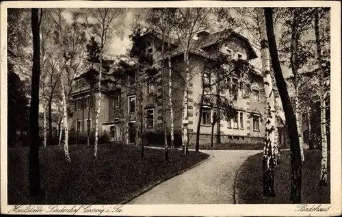 Ak Coswig in Sachsen,, Heilstätte Lindenhof, Badehaus