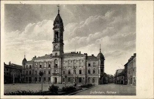 Ak Großenhain Sachsen, Rathaus