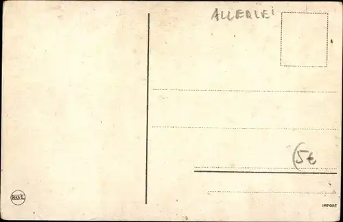 Ak Tier-Portrait, Tier in Kleidung, Vermenschlichte Tiere