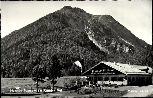 Ak Außerfern Reutte in Tirol, Munsteralm Plansee