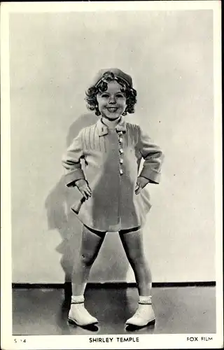 Ak Schauspielerin Shirley Temple, Portrait, Fox Film