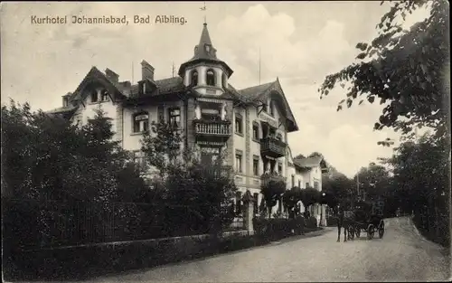 Ak Bad Aibling in Oberbayern, Kurhotel Johannisbad