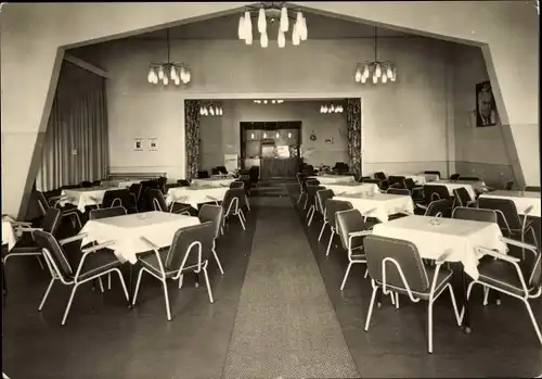 Ak Ostseebad Kühlungsborn, VDK Schule, Speisesaal