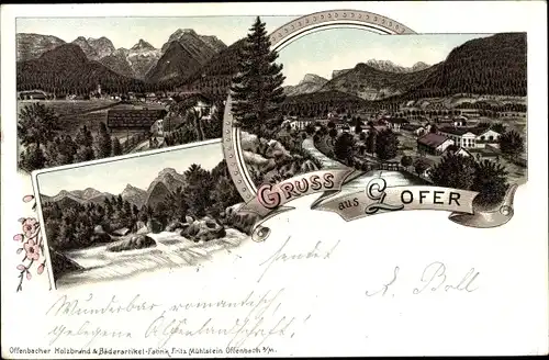 Litho Lofer in Salzburg, Panorama, Gesamtansicht