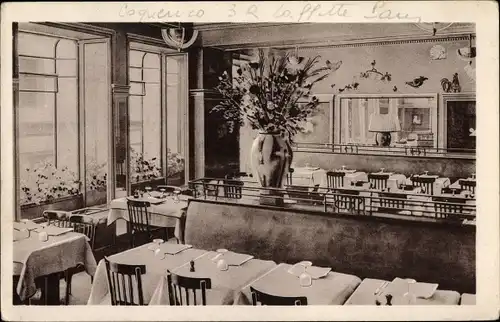 Ak Paris IX, Le Restaurant Coquerico, 3 Rue Laffitte, 1er Etage