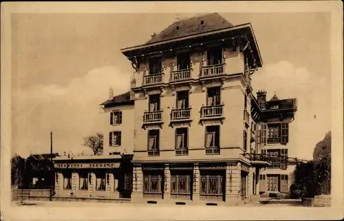 Ak Lourdes Hautes Pyrénées, Terminus-Touring Hotel