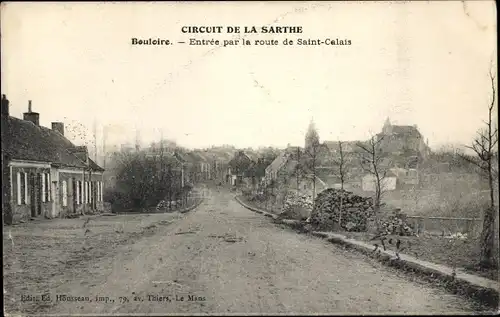 Ak Bouloire Sarthe, Route de Saint Calais